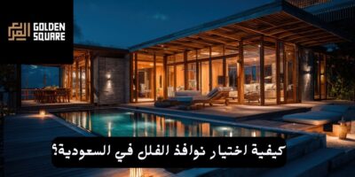 كيفية اختيار نوافذ الفلل في السعودية؟