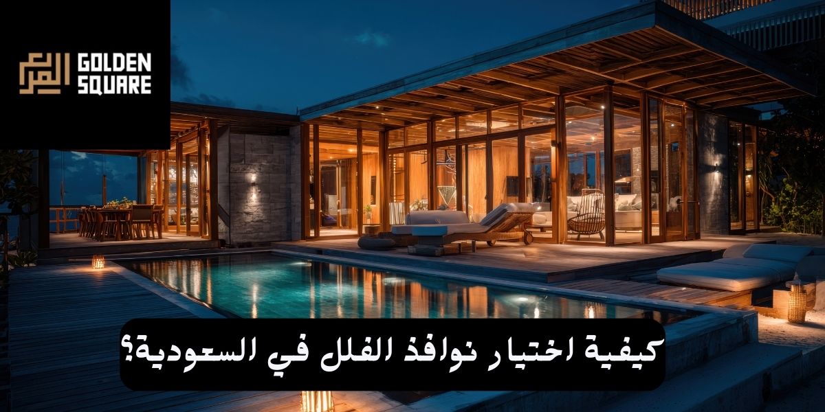 كيفية اختيار نوافذ الفلل في السعودية؟
