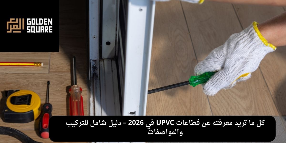 • قطاعات UPVC