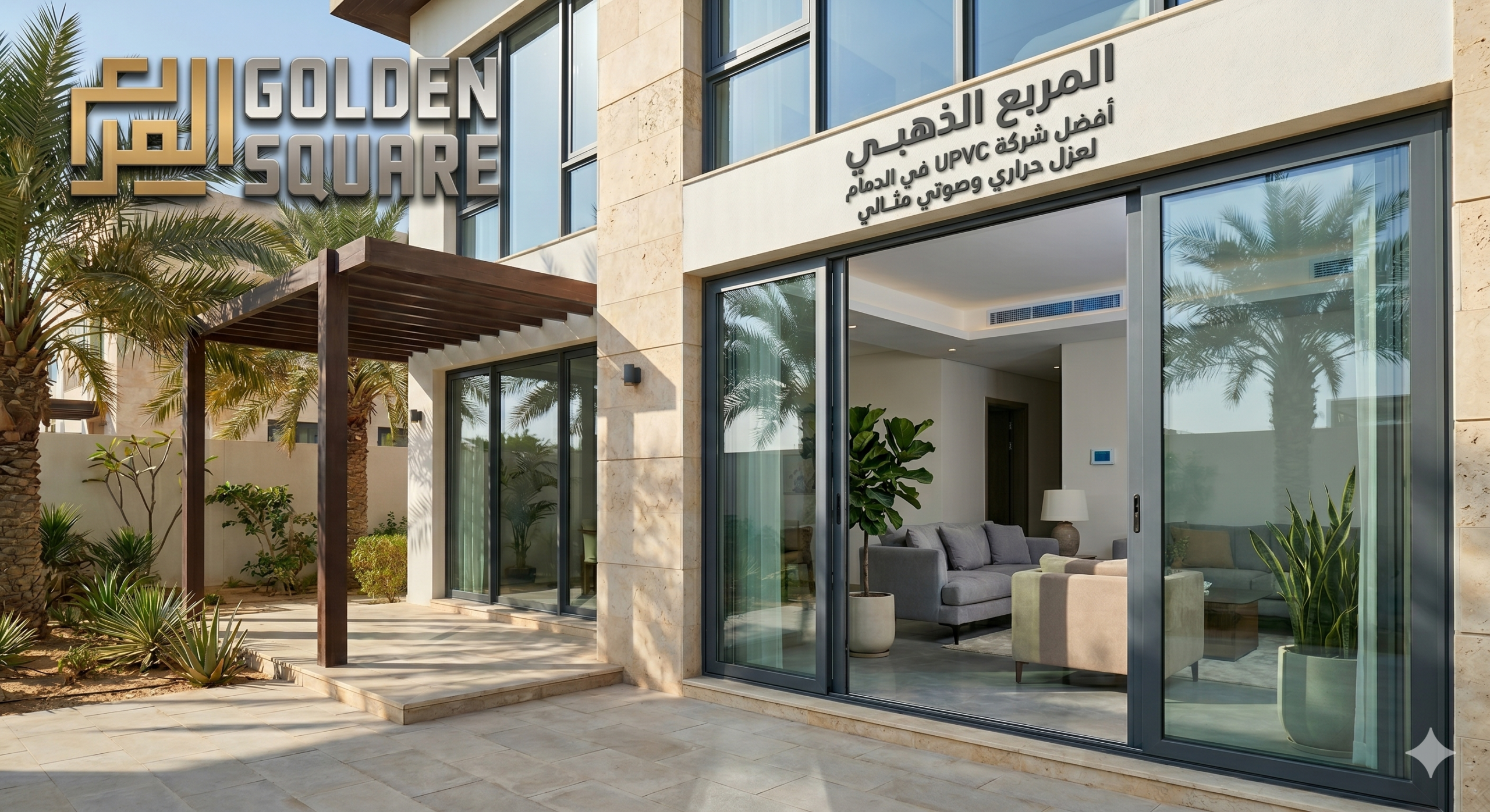 المربع الذهبي أفضل شركة UPVC في الدمام