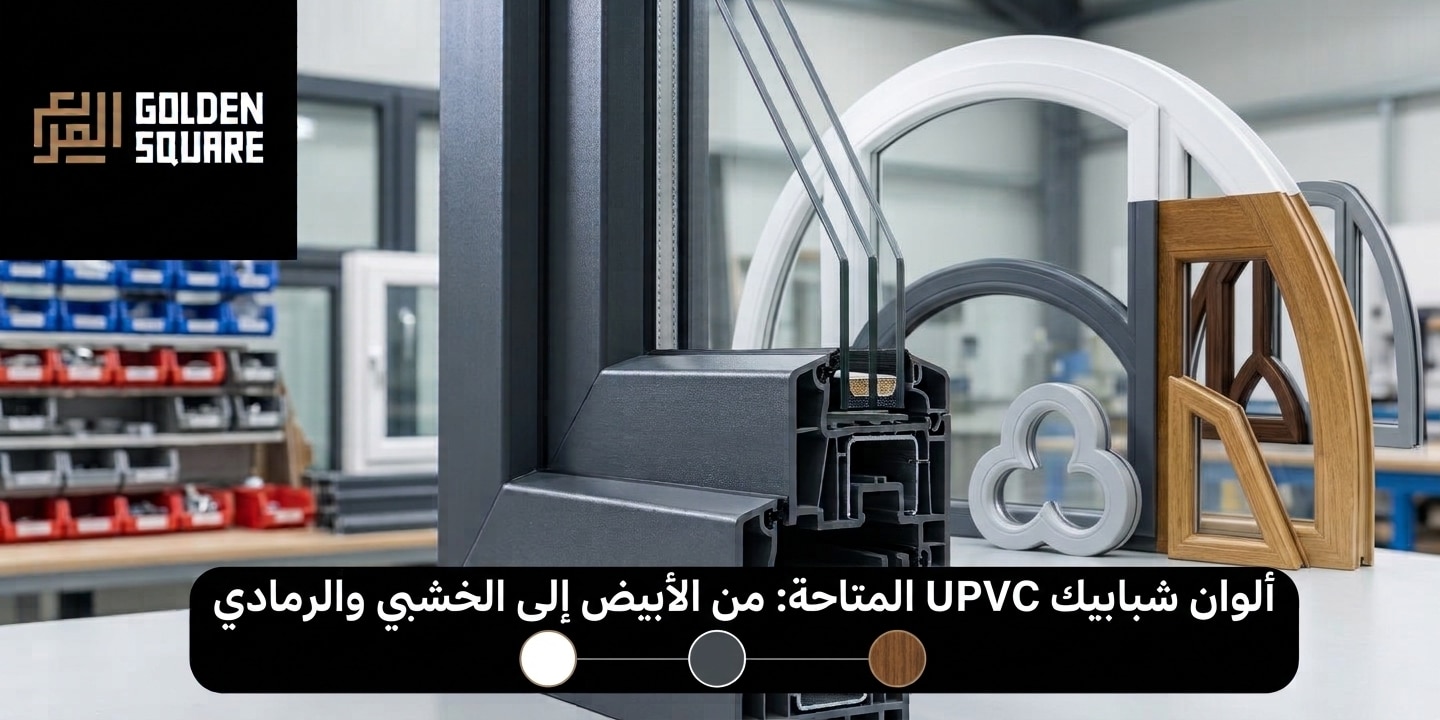 ألوان شبابيك upvc
